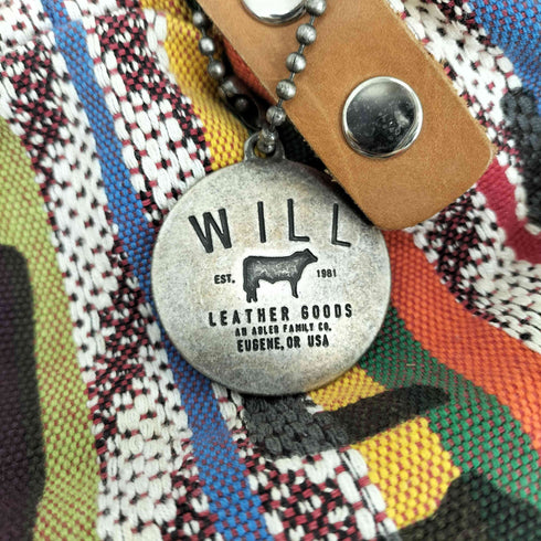 WILL LEATHER GOODS  ネイティブデザインマルチカラートートバッグ メンズ